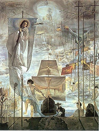 A Descoberta da América por Cristóvão Colombo Exposição Dalí chega ao Brasil em maio