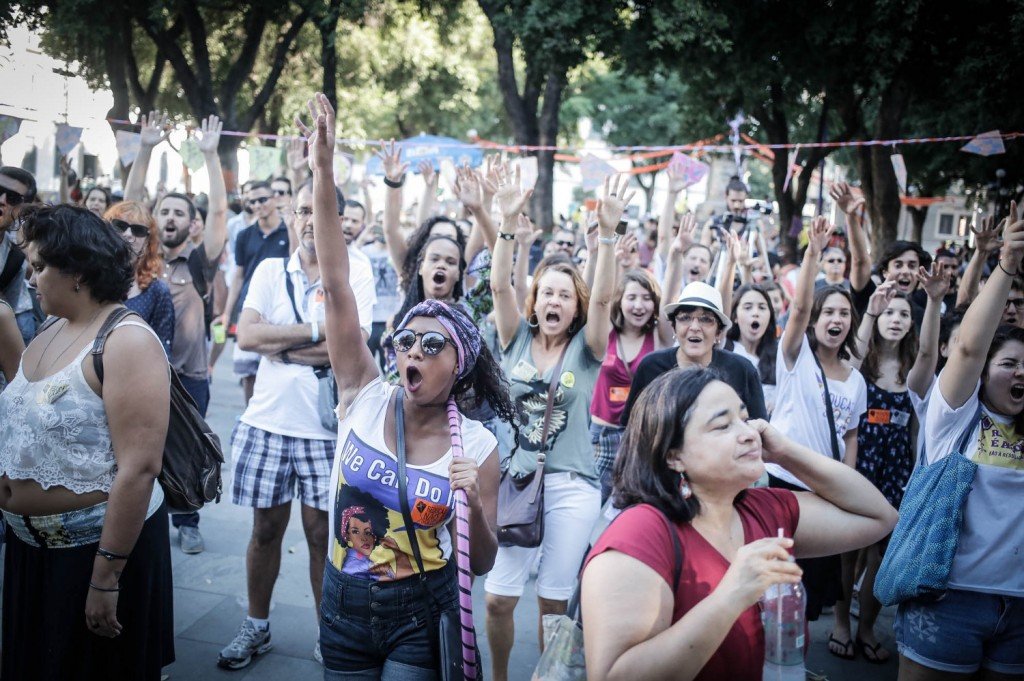 Rio de Janeiro tem dia histórico contra a redução da maioridade penal Rio de Janeiro tem dia histórico contra a redução da maioridade penal