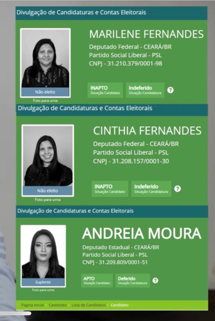 Deputado iguatuense coloca três pessoas da família como candidatas nas Eleições de 2018 Deputado iguatuense coloca três pessoas da família como candidatas nas Eleições de 2018