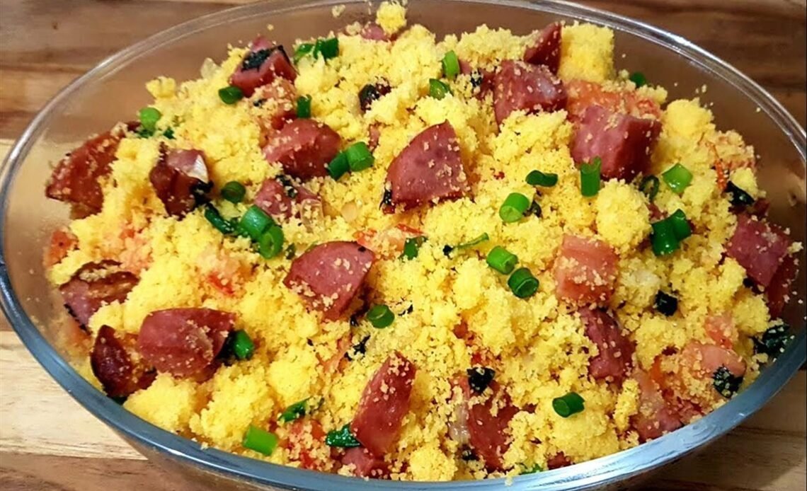 O segredo do cuscuz nordestino que conquista corações